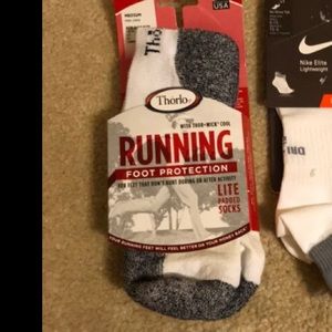 COPY - Thorlos padded Nike Elite running socks